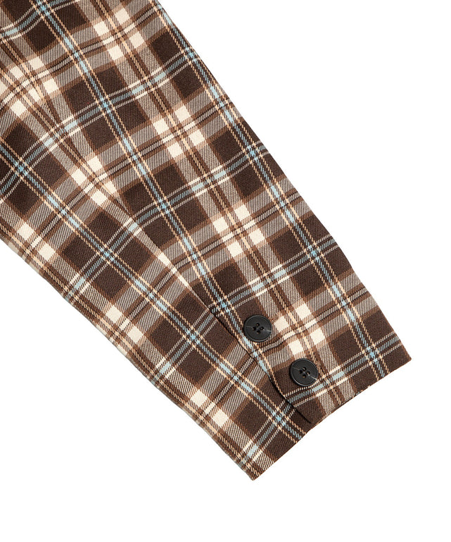 チェックショートジャケット