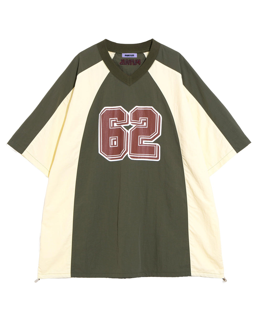 ナンバリングユニフォームナイロンTシャツ