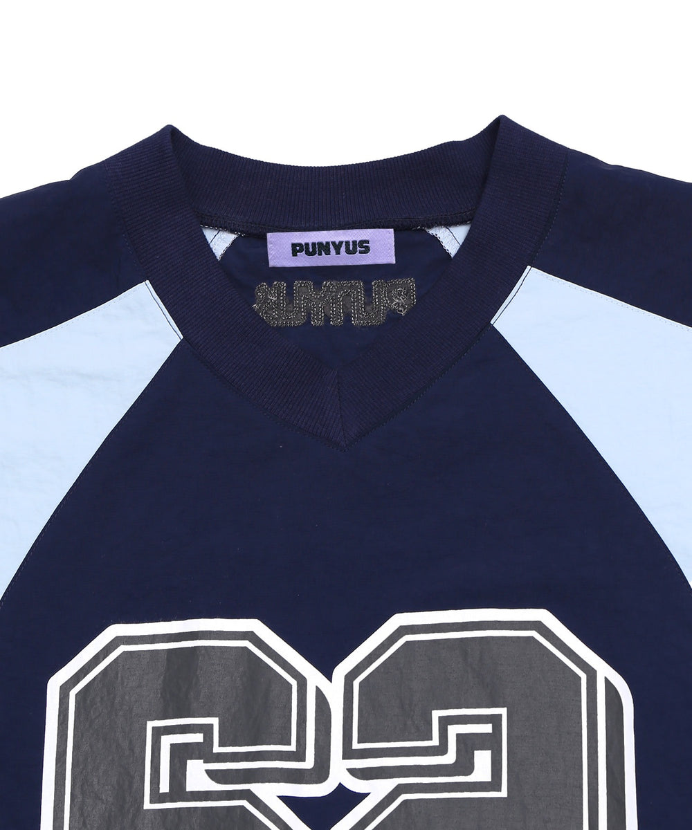 ナンバリングユニフォームナイロンTシャツ