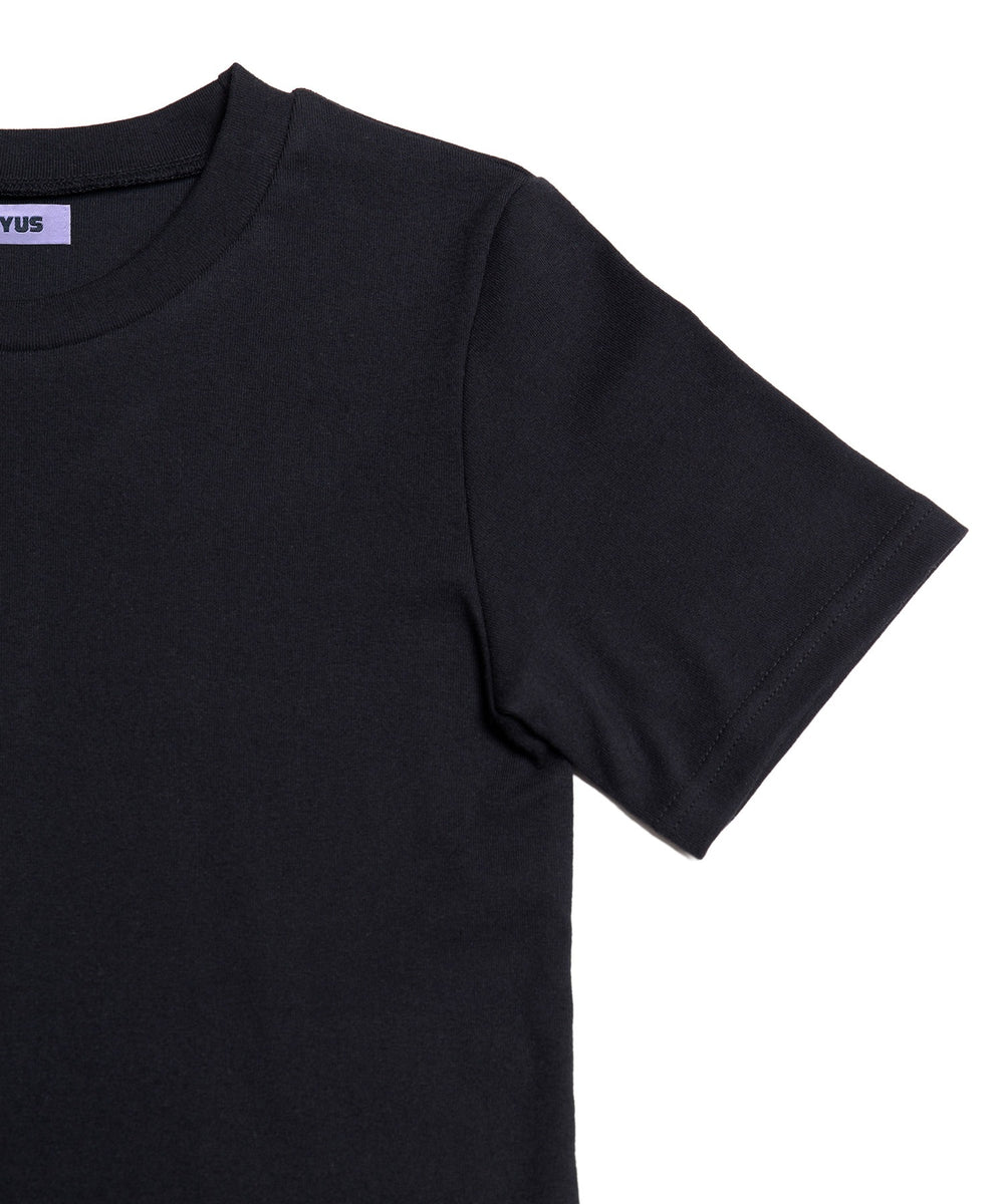 クルーネック無地Tシャツ