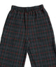 セルフカットチェックプリーツパンツ
