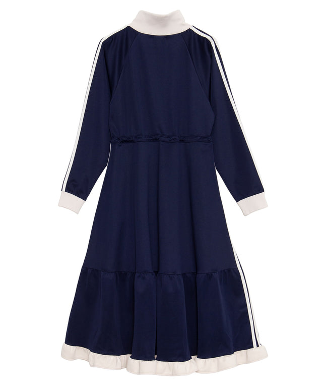 HEIHEI フリル ジャージ ワンピース ブルー 青 HEIHEI on X: 