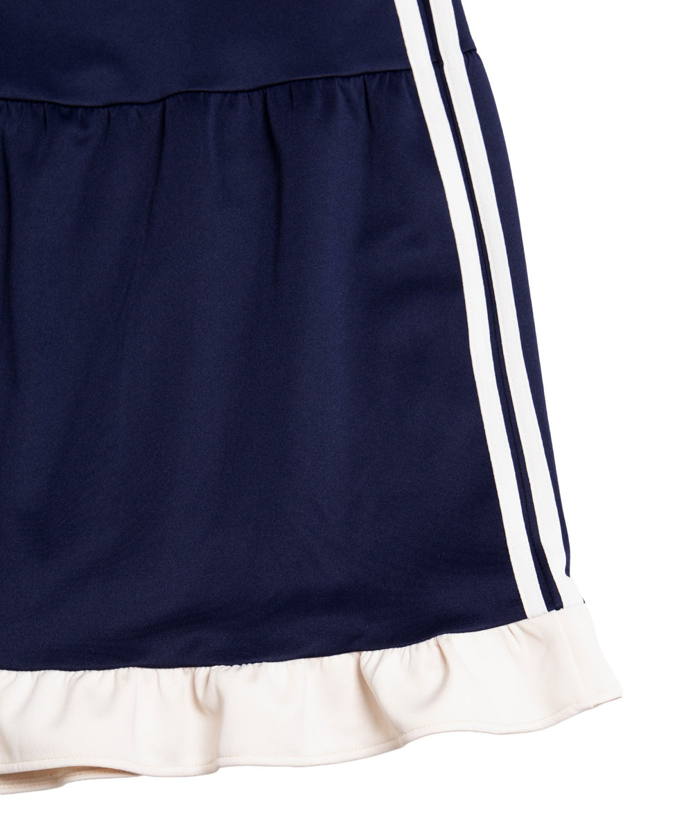 フリルジャージワンピース