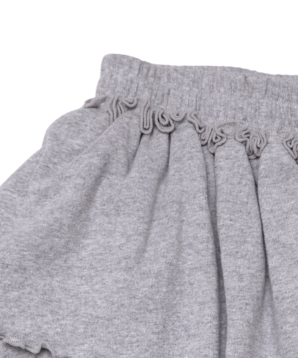 フリルレイヤードフレアパンツ