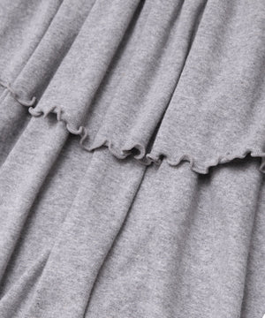 フリルレイヤードフレアパンツ