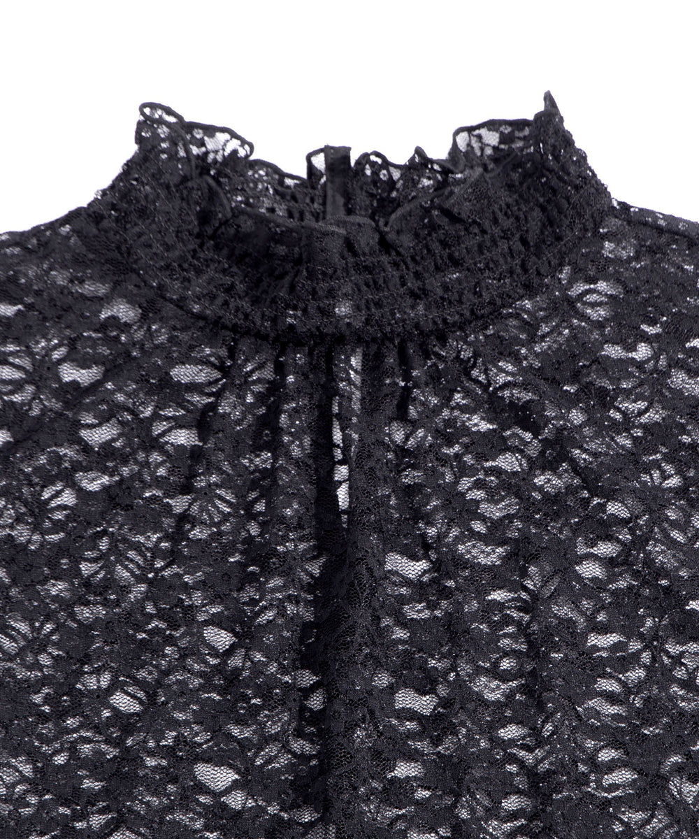 レースフレアチュニック