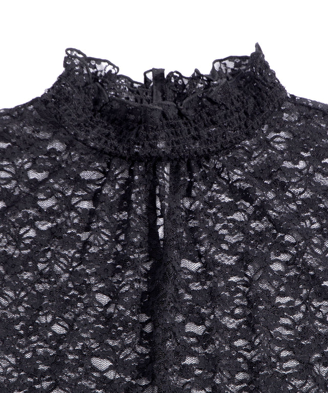 レースフレアチュニック