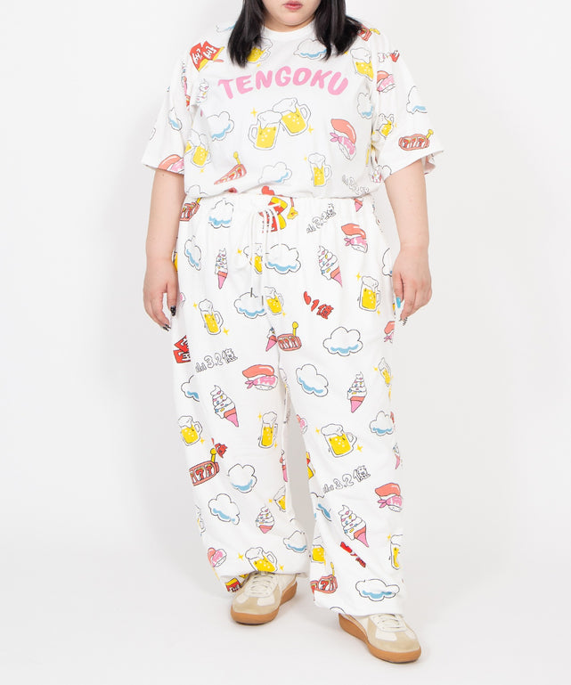 新サイズ】天国と地獄総柄Tシャツ – WEGO ONLINE STORE