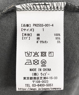 天国と地獄総柄Tシャツ