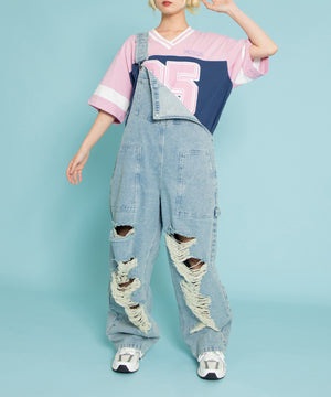 デニム中濃色 モデル：165cm　サイズ1