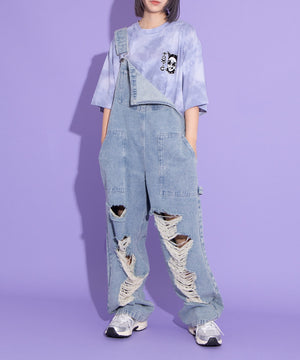 デニム中濃色 モデル：160cm　サイズ1