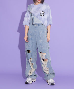 デニム中濃色 モデル：160cm　サイズ1