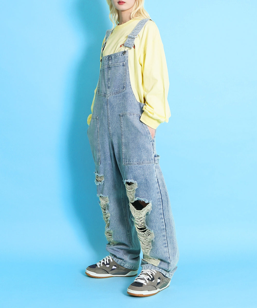 デニム中濃色 モデル：165cm　サイズ1