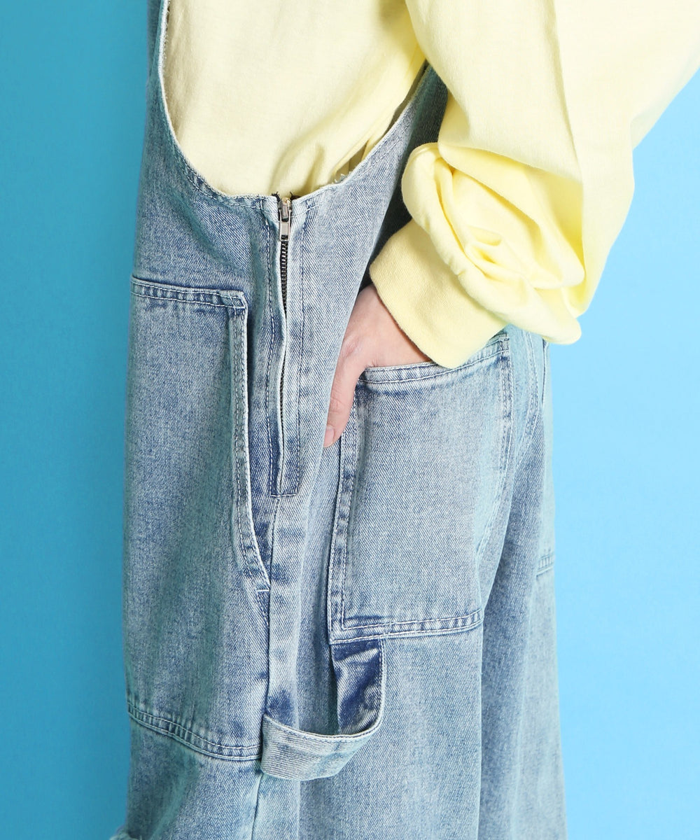 デニム中濃色 モデル：165cm　サイズ1