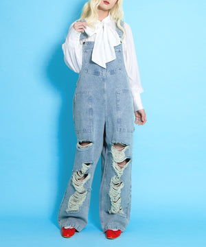 デニム中濃色 モデル：165cm　サイズ1