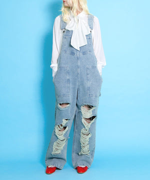 デニム中濃色 モデル：165cm　サイズ1