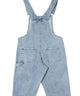 ダメージデニムオーバーオール