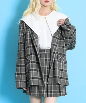 グレー モデル：165cm　サイズ3