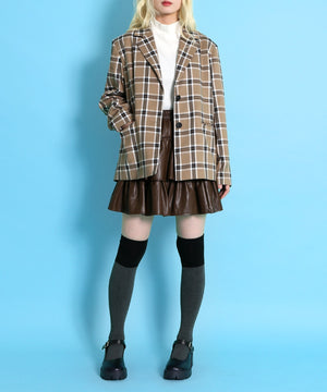 ベージュ モデル：165cm　サイズ1