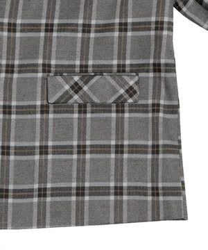 チェックオーバーテーラードジャケット