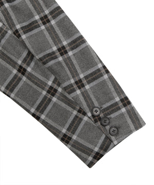 チェックオーバーテーラードジャケット