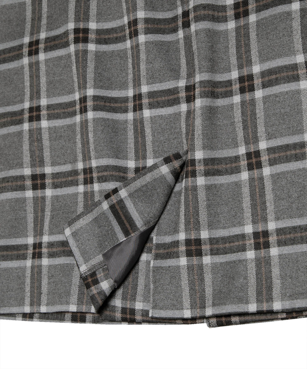 チェックオーバーテーラードジャケット