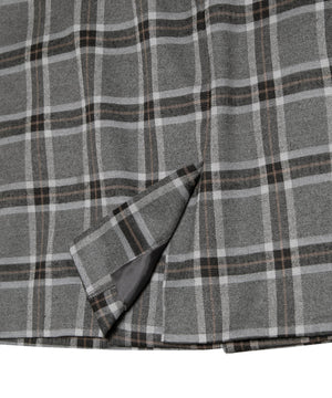 チェックオーバーテーラードジャケット