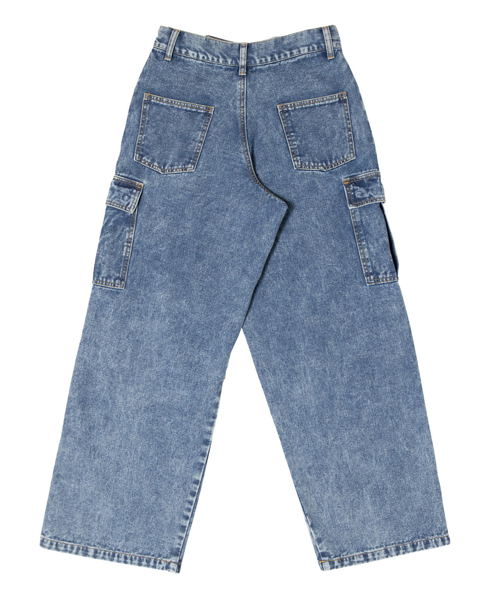 カーゴデニムパンツ