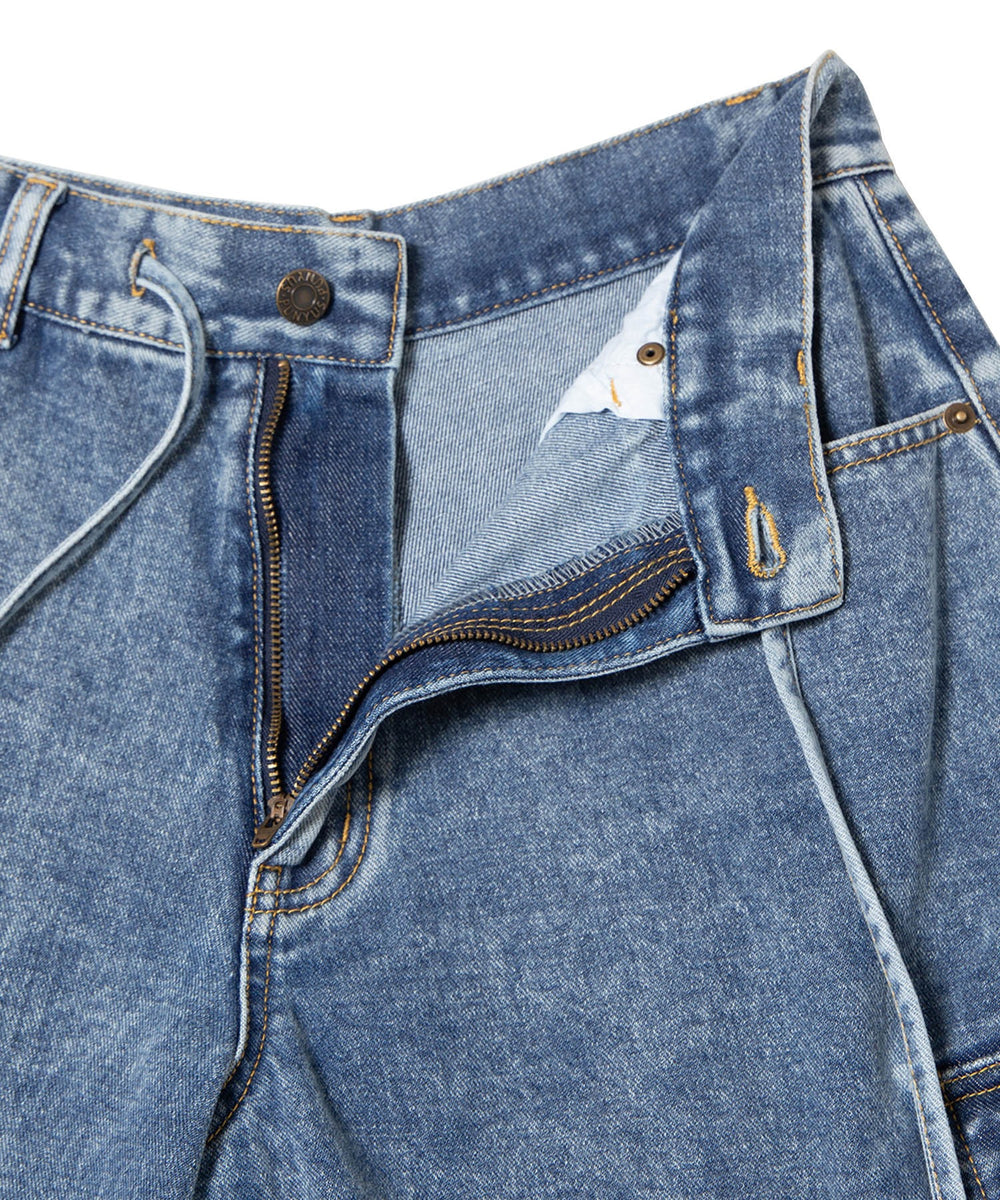 カーゴデニムパンツ