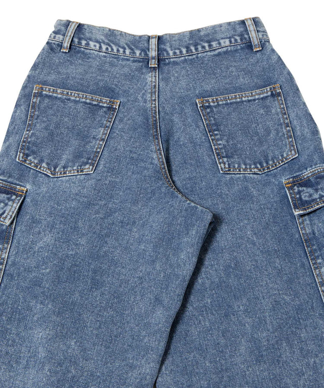 カーゴデニムパンツ