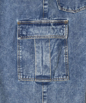 カーゴデニムパンツ