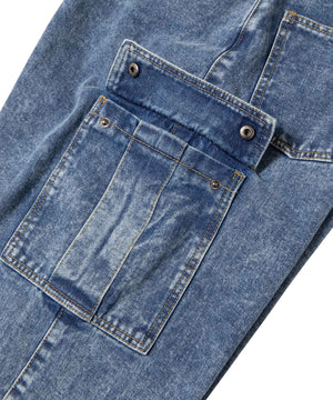 カーゴデニムパンツ