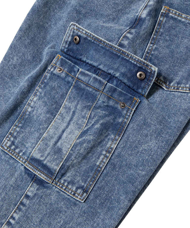 カーゴデニムパンツ