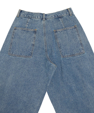 バレルデニムパンツ