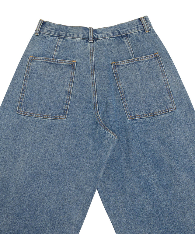 バレルデニムパンツ