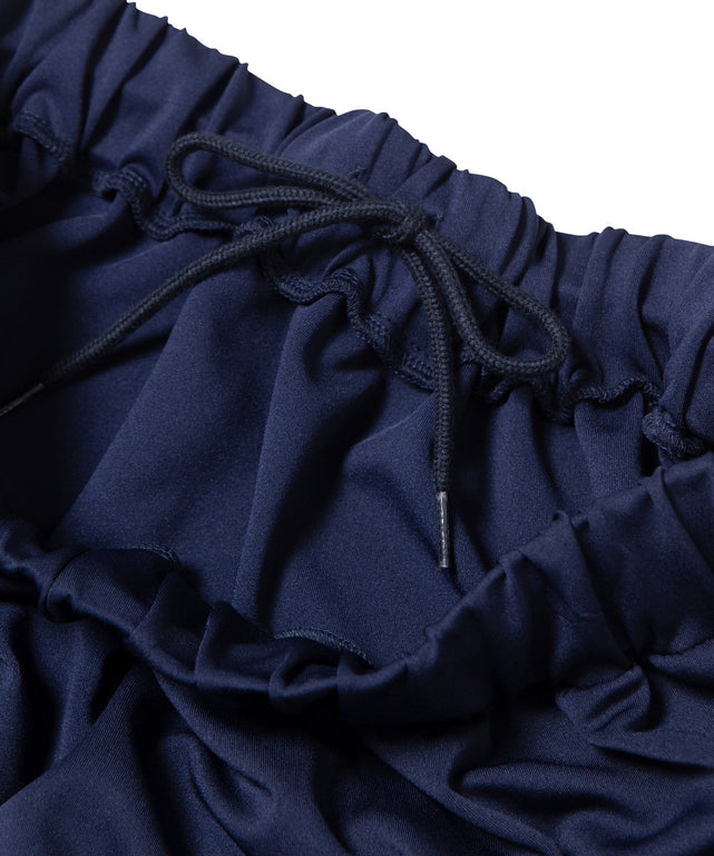 フリルティアードジャージロングスカート