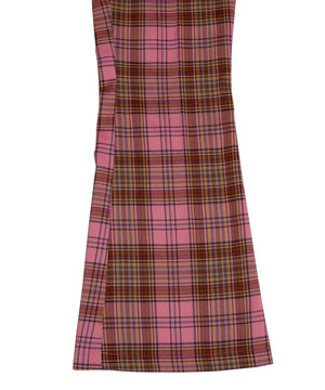 センタープレスチェックフレアパンツ