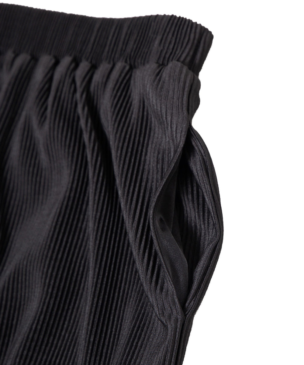 セルフカットプリーツロングスカート