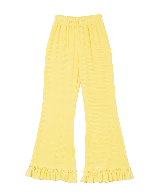 リブフレアフリルパンツ – WEGO ONLINE STORE