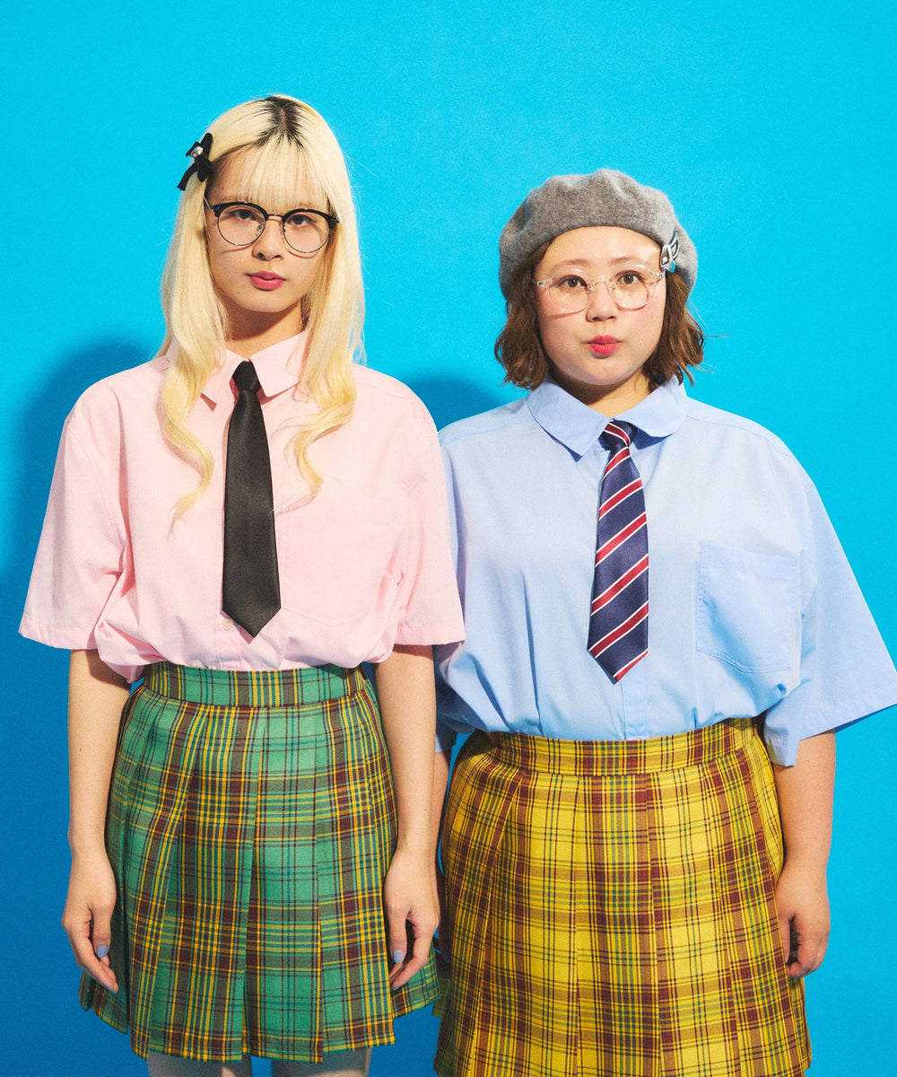 半袖カラーシャツ