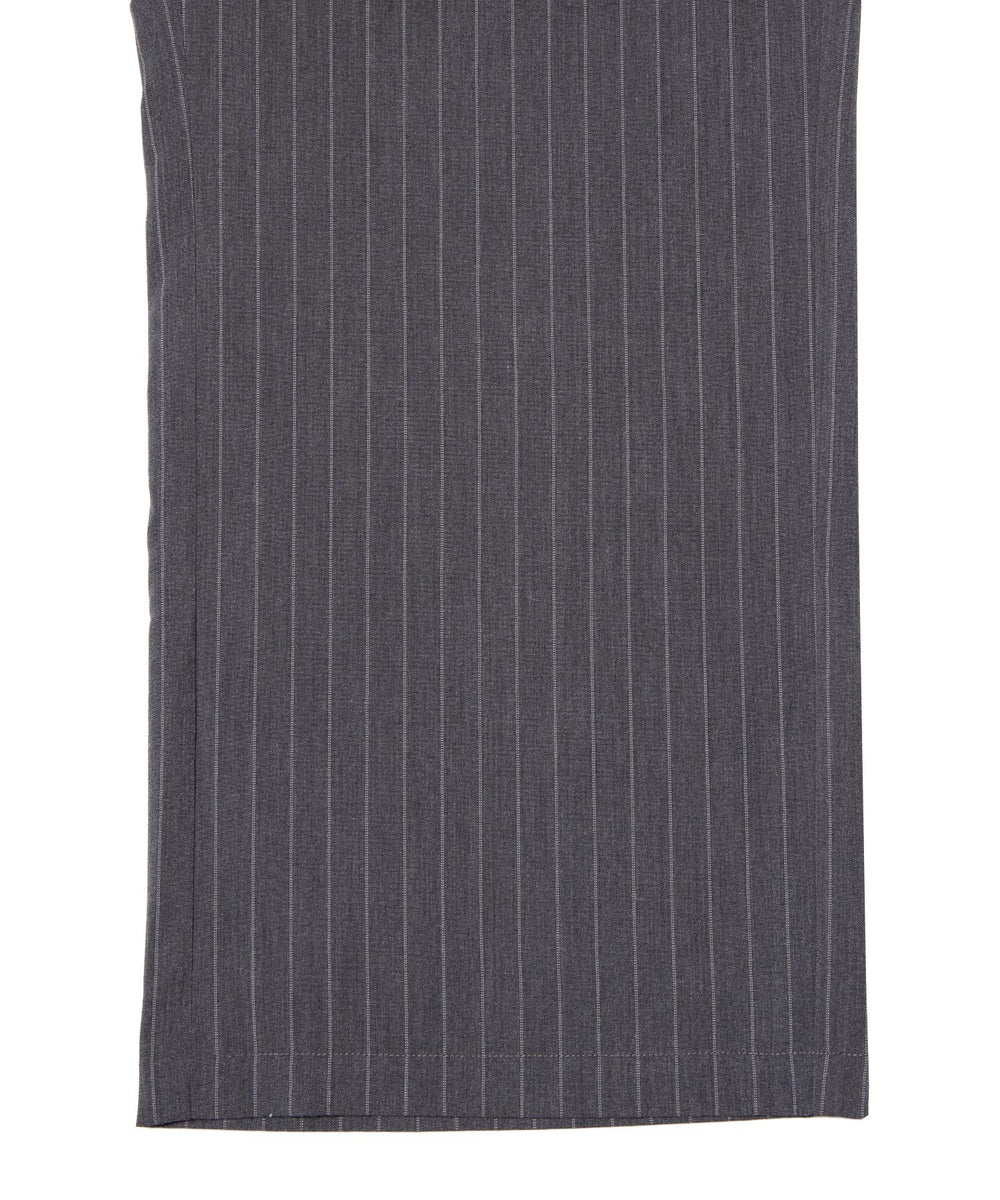 ダブルウエストストライプパンツ