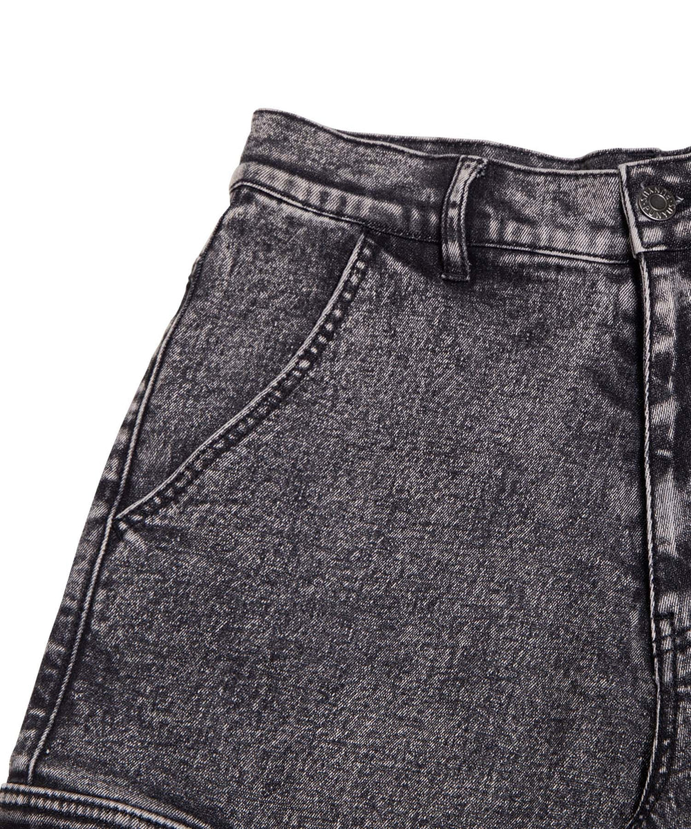 デニムカーゴハーフパンツ