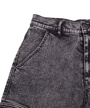 デニムカーゴハーフパンツ