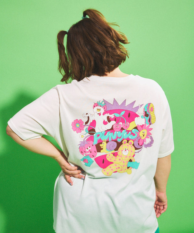 ストロベリーフレンズビッグTシャツ/身長：158cm　サイズ3