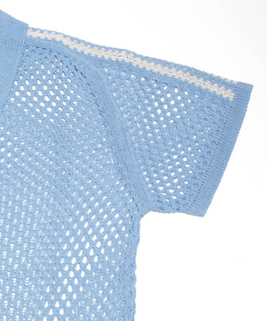 2ラインメッシュトップス