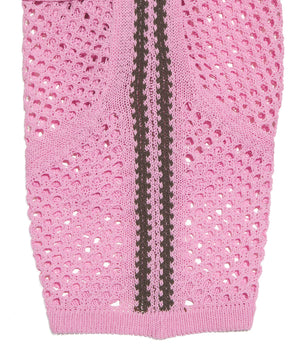 ピンク×ブラウンライン