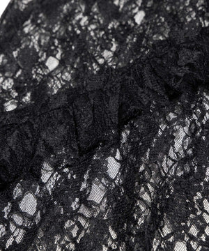 レースレイヤードスカート