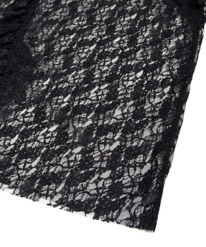 レースレイヤードスカート