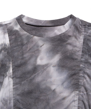 タイダイ柄ドロストトップス