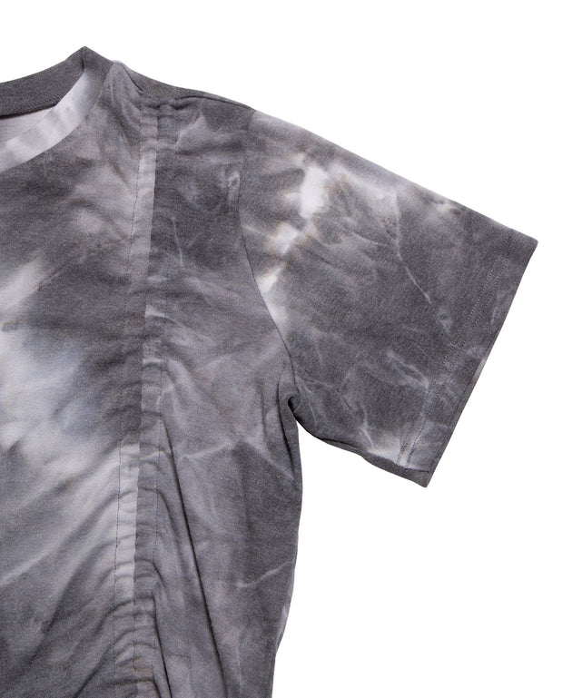 タイダイ柄ドロストトップス